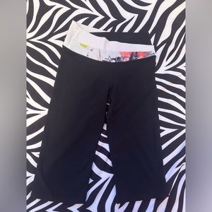lululemon athletica vintage cropped leggings low rise